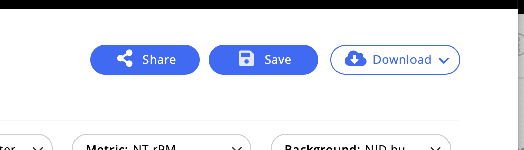 view header save button
